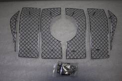 Молдинг решетки радиатора. Toyota Land Cruiser Prado, GDJ150, GDJ150L, GDJ150W, GDJ151W, GRJ150, GRJ150L, GRJ150W, KDJ150, KDJ150L, LJ150, TRJ150, TRJ...