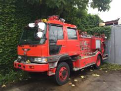Hino Ranger. Хино Рейнжер 4WD мостовой двухкабинник с хранения с пожарной части., 7 500 куб. см., 6 000 кг., 4x4