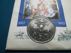 Великобритания 5 фунтов 1993 г.