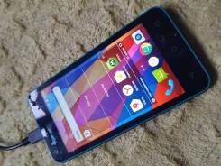 Fly FS454 Nimbus 8. Б/у, до 8 Гб, Бирюзовый, 3G, 4G LTE, Dual-SIM