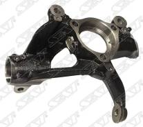 Кулак поворотный AUDI A3/A3 Sportback (8V) 13-, SKODA OCTAVIA III 13-, VOLKSWAGEN GOLF VII (5G1) 12-, VOLKSWAGEN GOLF VII VARIANT (BA5) 13- SAT ST-5Q0...