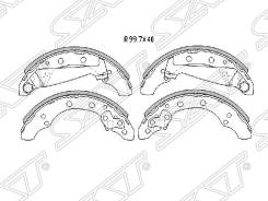 Колодки тормозные зад VAG FABIA 00-15/CHERY AMULET SAT ST-6R0698525A
