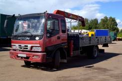 Foton Auman. Грузовик с Краном Манипулятором, 3 990 куб. см., 6 000 кг.