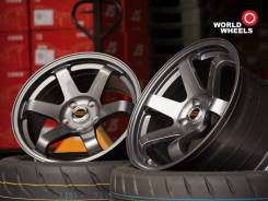 RAYS VOLK RACING. 8.0/9.0x17", 5x114.30, ET35/25, ЦО 73,1 мм.