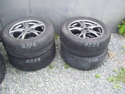 Комплект литья R-16 5x114 с шинами 215/60. 5x114.30 ET45 ЦО 70,0 мм.