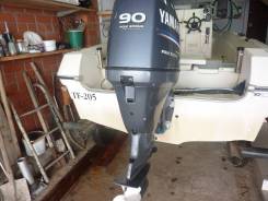 Yamaha. 90,00 л.с., 4-тактный, бензиновый, нога L (508 мм), 2008 год год