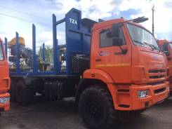 КамАЗ 43118-46. Сортиментовоз с гм ОМТЛ-97-03 на базе шасси камаз 43118, 11 758 куб. см., 10 000 кг.