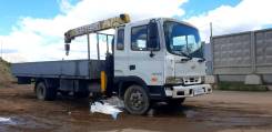 Hyundai HD120. Грузовик манипулятор Hyundai HD 120. Год выпуска 2007. Пробег 184 000
