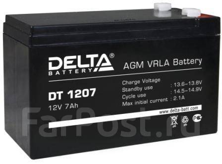 Аккумулятор delta 7ач