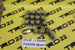 Гайка на колесо. Toyota: Corona, Windom, Lite Ace, Regius Ace, Scepter, Aristo, Ipsum, Avensis, Sprinter Trueno, Corolla, Tercel, Altezza, Vista, Spri...