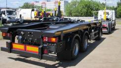 Амкар 8462-11. Прицеп-контейнеровоз 3-х осный под мусоровоз "мультилиф", 23 700 кг.