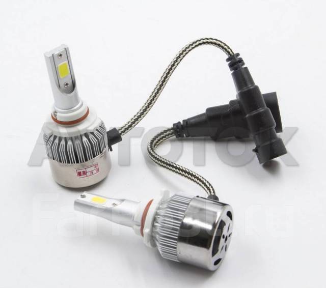 Светодиодные LED лампы C6 цоколь HB3 9005 6500k купить во Владивостоке ...
