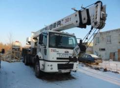 Ульяновец Мктб-30.5. Автокран 2008 Ульяновец МКТБ-30,5 на шасси FORD (осмотр в Тихвине)