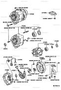 Генератор. Toyota Lite Ace, CR21, CR21G, CR28, CR30, CR30G, CR37 Toyota Town Ace, CR21, CR21G, CR28, CR28G, CR30, CR30G, CR37, CR37G Двигатель 2CT. По...