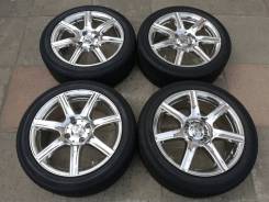 Продам литьё с резиной , состояние отличное. 7.0x17" 4x114.30 ET38 ЦО 72,6 мм.