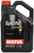 Motul Specific. Вязкость 5W-30, синтетическое
