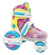 Ролики-квады Moby Kids, р.30-33 розовый