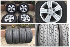 285/60R18 Dunlop at23 лето 95% - 16 г. С литьем toyota TLC200 оригинал. 8.0x18" 5x150.00 ET60 ЦО 110,0 мм.