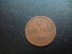 5 pennia 1866 г