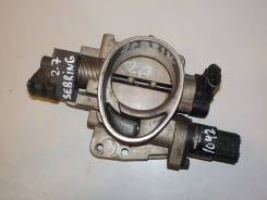 Заслонка дроссельная механическая 2.7 2001-2006 Chrysler Sebring