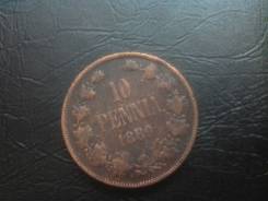 10 pennia 1889 г