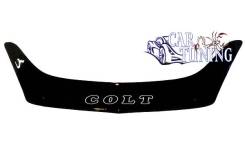 Дефлектор капота. Mitsubishi Colt, Z21A, Z22A, Z23A, Z24A, Z27A, Z27AG, Z31A, Z32A, Z33A, Z34A, Z35A Двигатели: 3A91, 4A90, 4A91, 4G15T