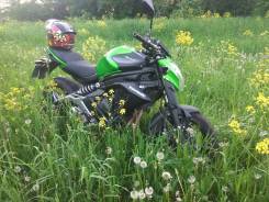 Kawasaki ER-6n. 650 куб. см., исправен, птс, с пробегом