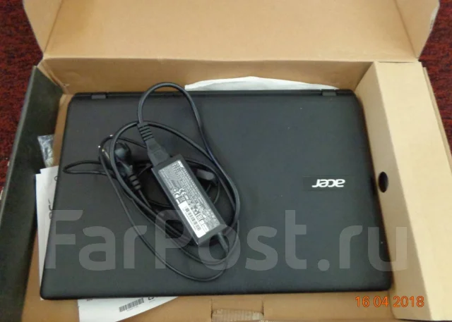 Acer Aspire ES1. 15.6", ��� 4 ��, ���� 500���, WiFi: 1, Bluetooth: 1 ����