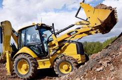 Caterpillar 428E. Эксковатор