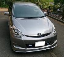 Сплиттер. Toyota Wish, ANE10, ANE10G, ZNE10, ZNE10G, ZNE14G, ANE11W Двигатели: 1ZZFE, 1AZFSE