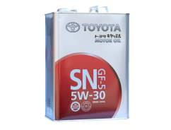 Toyota. Вязкость 5W-30, синтетическое