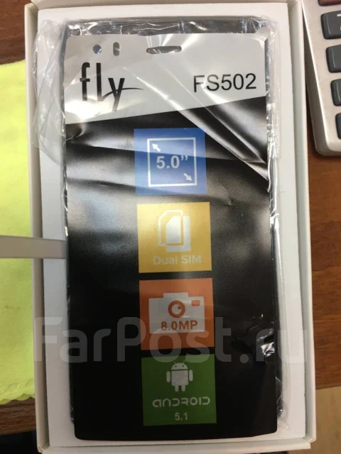 Fly FS502 Cirrus 1. �/�, ������, 3G, 4G LTE, Dual-SIM ����