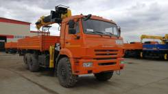 Soosan SCS866LS. КМУ Камаз 43118-3027-46+ в. у. +бур 400мм. +борт ст.6.2м