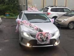 Свадебное украшение на машину