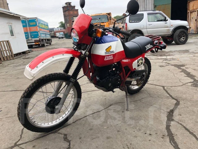 Обзор мотоцикла Honda XL 250R Paris Dakar Limited Edition 1982 - все детали и характеристики