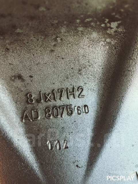 RH Wheels. 8.0x17", 5x100, 5x112, ET60 ����
