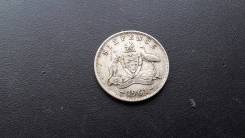 6 пенсов 1961 Австралия Елизавета 2 Серебро