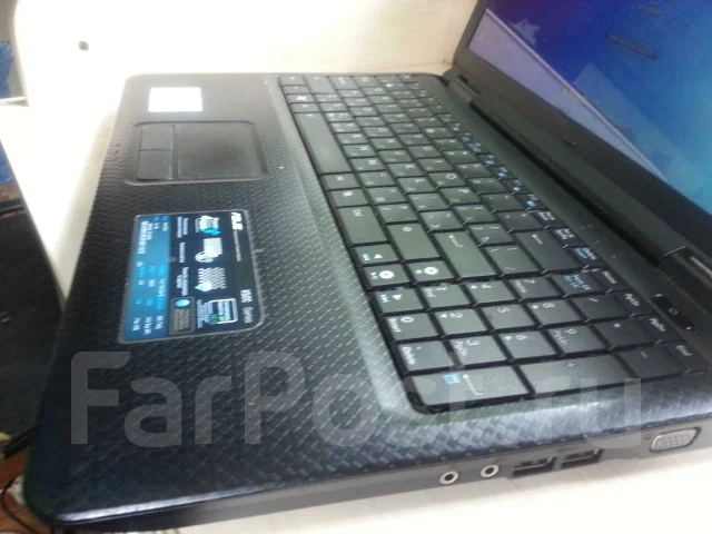 Asus K50C. ��� 2048 ��, ���� 232���, WiFi: 1, Bluetooth: 1, ����������� �� 2��. ����