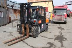 TEU FD50T. Вилочный автопогрузчик FD50 г/п 5 тонн, 5 000 кг., Дизельный