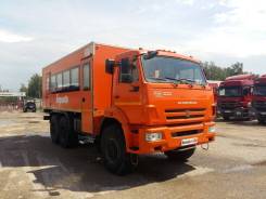 КамАЗ. Камаз 43118 вахтовка автобус берлога 6х6 2016 год, 8 999 куб. см., 22 места