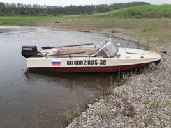Обь-М. 1984 год год, длина 4,30 м., двигатель подвесной, 30,00 л.с., бензин