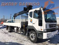 Daewoo Novus. Манипулятор с КМУ HIAB 190, 7 640 куб. см., 10 000 кг.