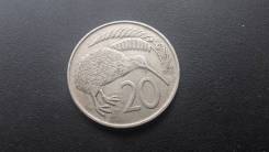 20 центов 1967 Новая Зеландия