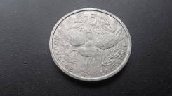 5 франков Новая Каледония 1952