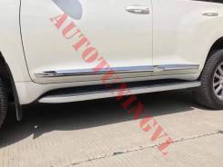 Накладка на дверь. Toyota Land Cruiser Prado, GDJ150, GDJ150L, GDJ150W, GDJ151W, GRJ150, GRJ150L, GRJ150W, GRJ151W, KDJ150, KDJ150L, LJ150, TRJ120, TR...