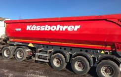 Kassbohrer. Сцепка тягач седельный МАЗ 6430В9 и полуприцеп самосвал DL