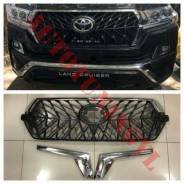 Решетка радиатора. Toyota Land Cruiser, GRJ200, J200, URJ200, UZJ200, UZJ200W, VDJ200
