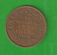 1/4 анны 1936 г. Британская Индия.