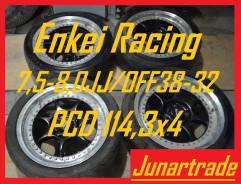 Enkei. 7.5/8.0x17", 4x114.30, ET38/32