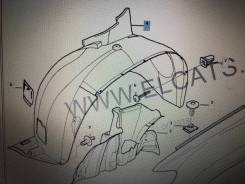 Подкрылок. BMW X5, E53 Двигатели: M54B30, M57D30TU, M62B44TU, N62B44